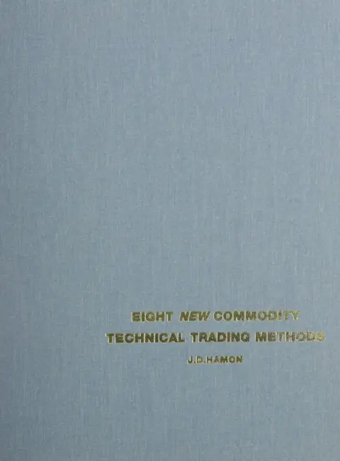 Cover of Eight New Commodity Technical Trading Methods