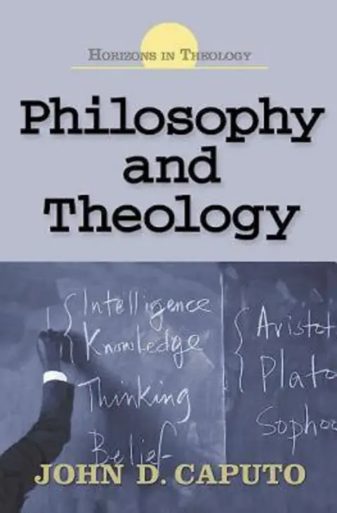 Cover of Philosophy and Theology