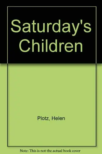 Cover of Saturday's Children