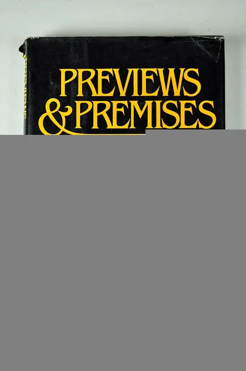 Cover of Previews and Premises