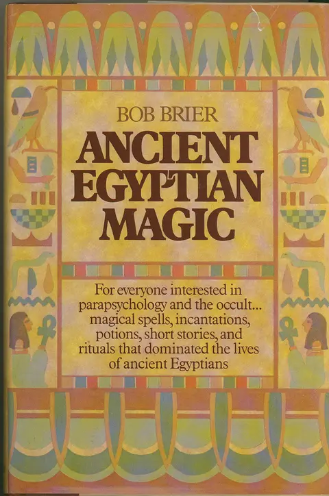 Cover of Ancient Egyptian magic