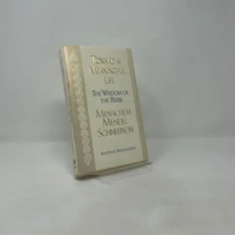 Cover of Toward a Meaningful Life