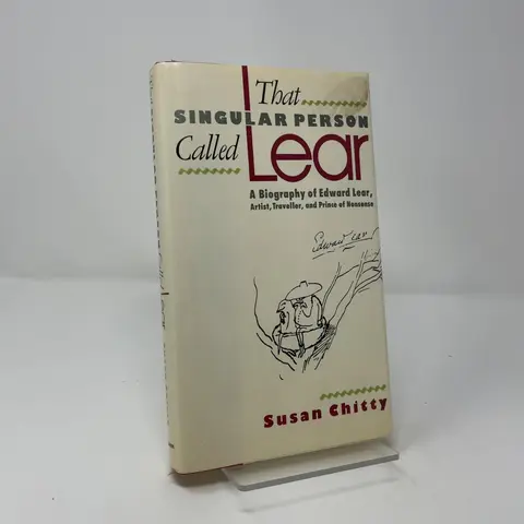 Cover of That Singular Person Called Lear