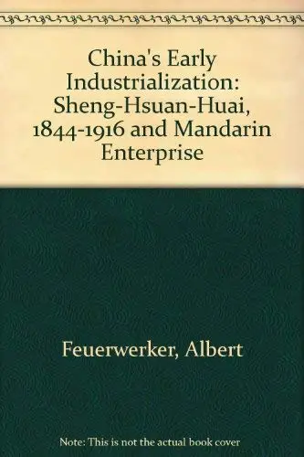 Cover of China's Early Industrialization