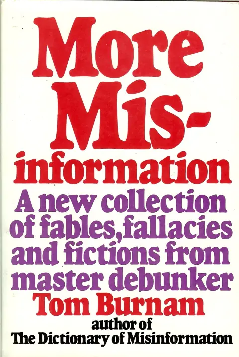 Cover of More Misinformation