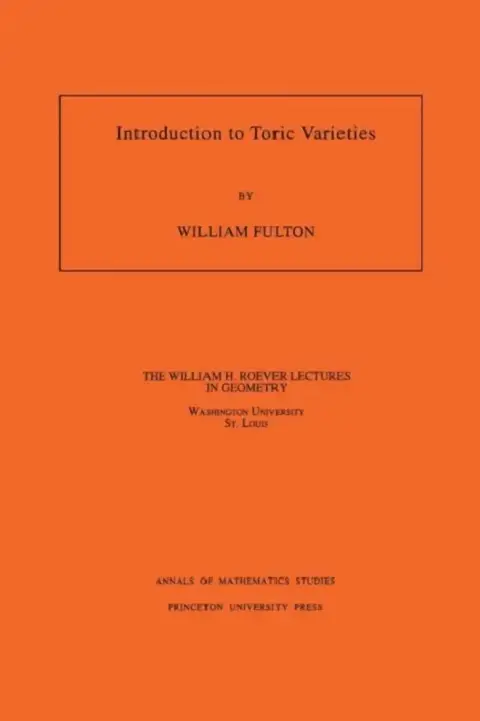Cover of Introduction To Toric Varieties