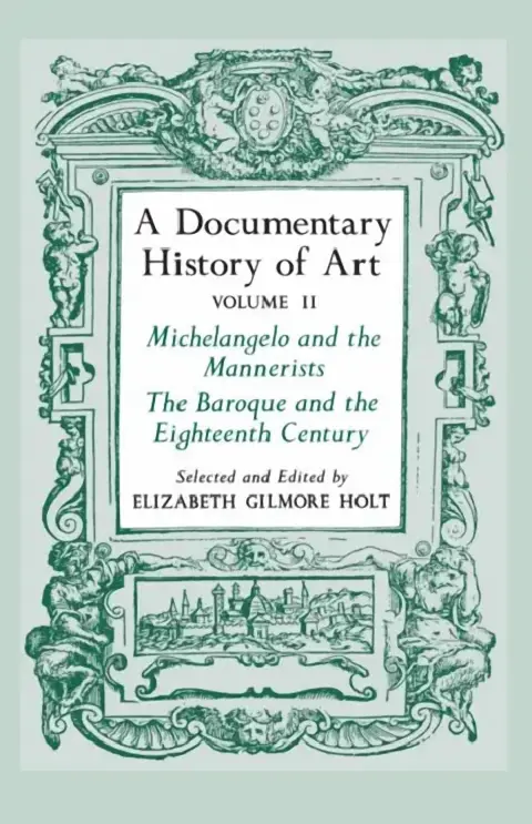 Cover of A Documentary History of Art, Volume 2