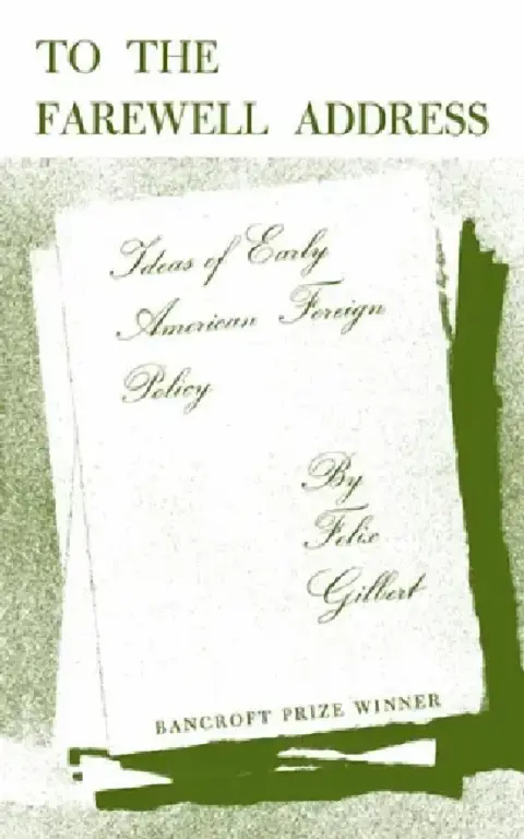 Cover of To the Farewell Address