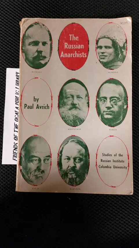 Cover of Russian Anarchists