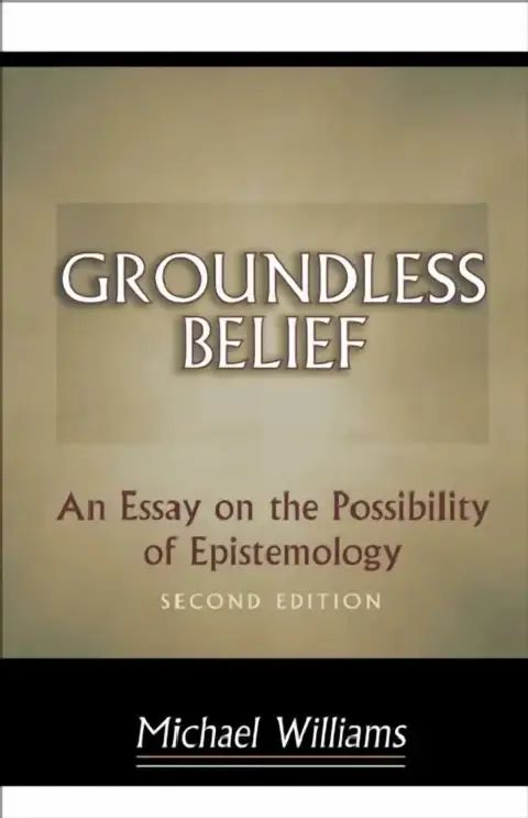 Cover of Groundless Belief