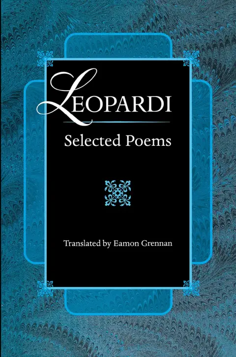 Cover of Leopardi – Selected Poems