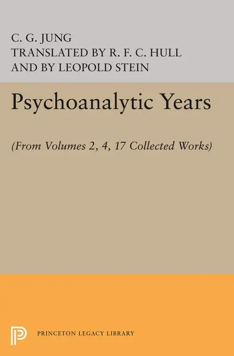 Cover of Psychoanalytic Years