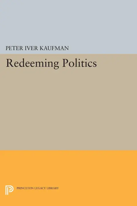 Cover of Redeeming Politics