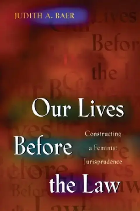 Cover of Our Lives Before the Law