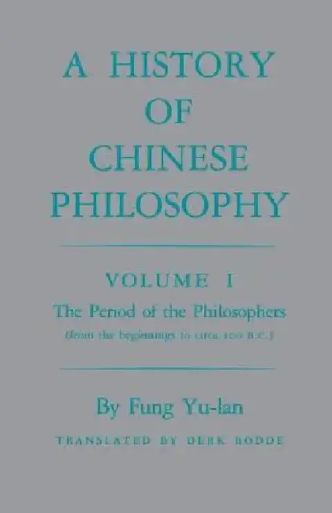 Cover of History of Chinese Philosophy, Volume 1