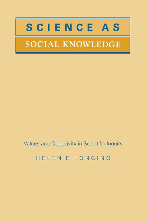Cover of Science as Social Knowledge