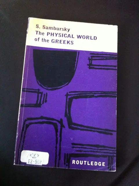 Cover of Sambursky