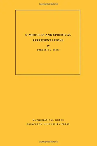 Cover of D-Modules and Spherical Representations. (MN-39)