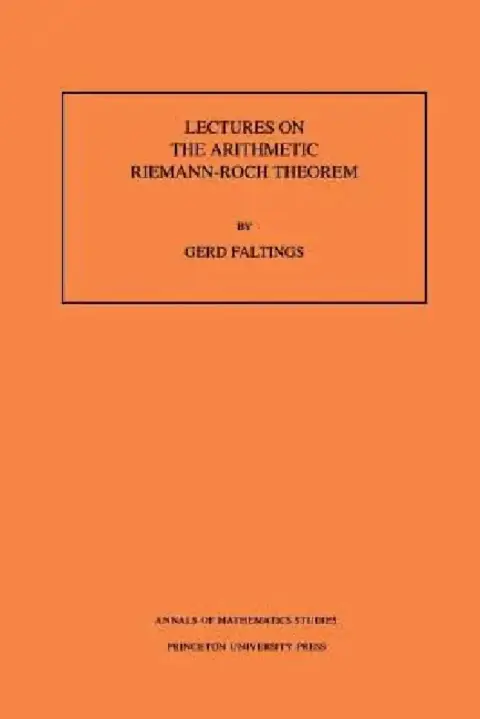 Cover of Lectures on the Arithmetic Riemann-Roch Theorem