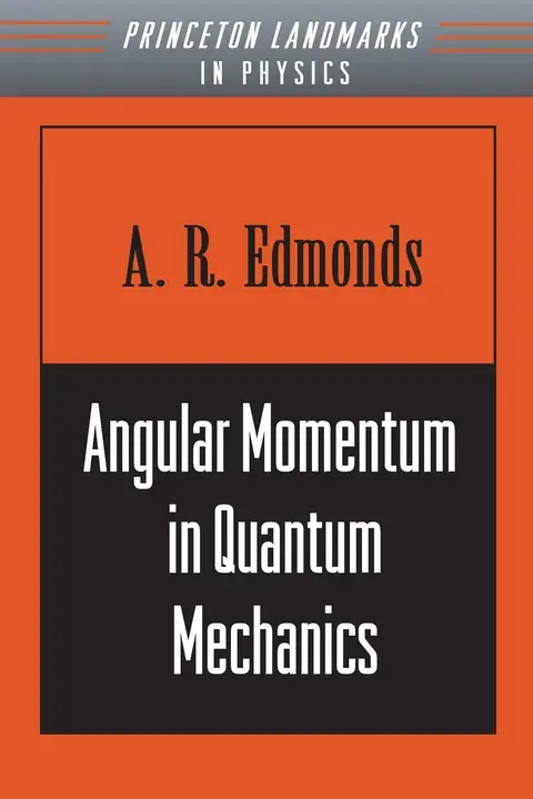 Cover of Angular Momentum in Quantum Mechanics
