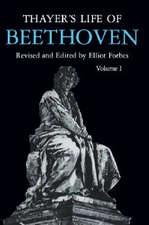 Cover of Thayer's Life of Beethoven, Part I