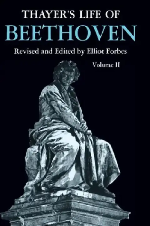 Cover of Thayer's Life of Beethoven, Part II