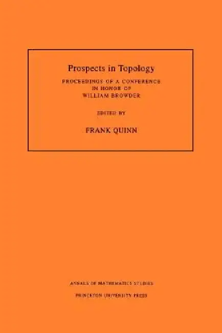 Cover of Prospects in Topology (Am-138), Volume 138