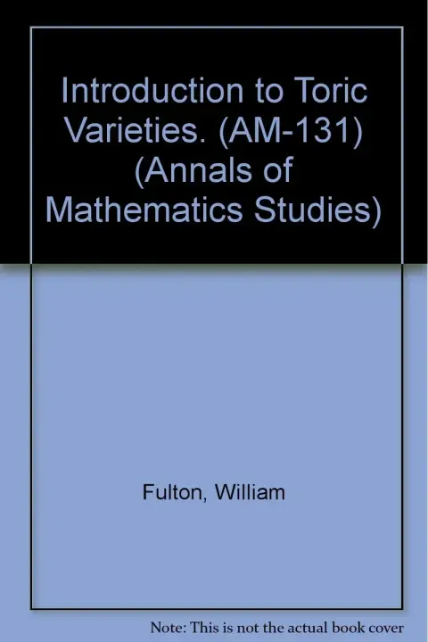Cover of Introduction to Toric Varieties