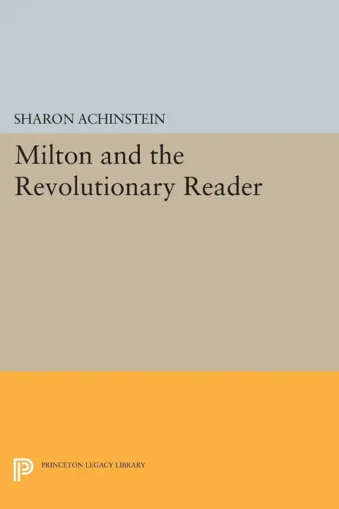 Cover of Milton & the Revolutionary Reader