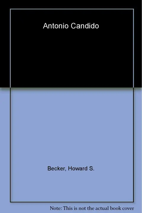 Cover of Antonio Candido