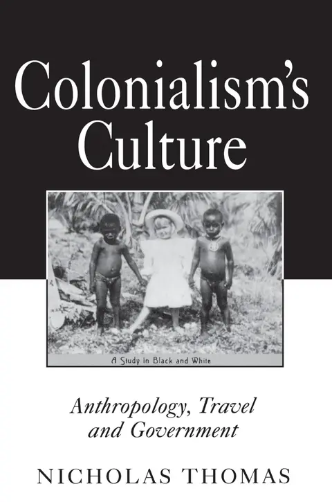 Cover of Colonialism's Culture