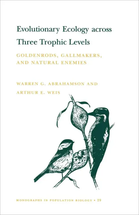 Cover of Evolutionary Ecology across Three Trophic Levels