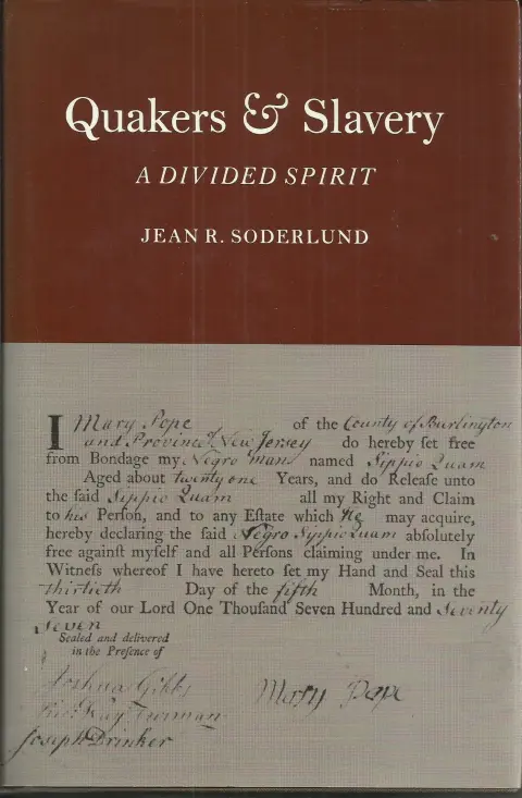 Cover of Quakers and Slavery
