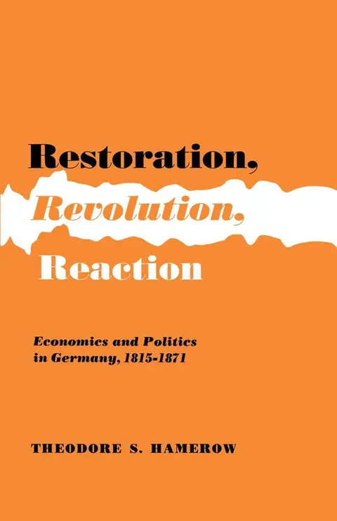 Cover of Restoration, Revolution, Reaction