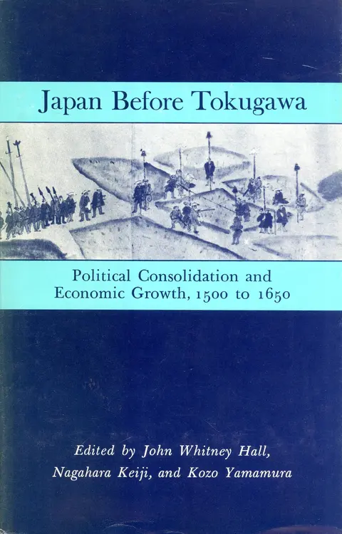 Cover of Hall Japan Before Tokugawa