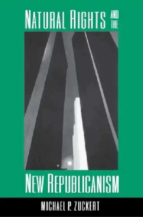 Cover of Natural Rights and the New Republicanism