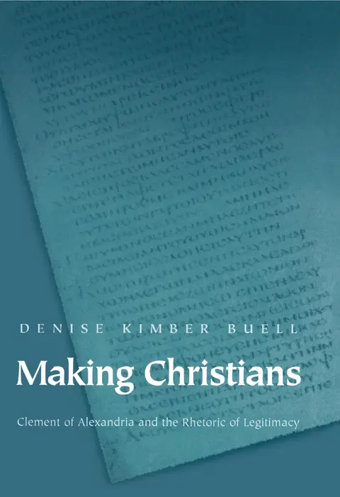 Cover of Making Christians