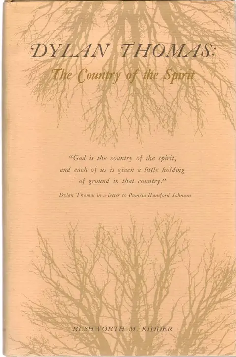 Cover of Dylan Thomas