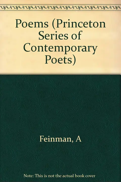 Cover of Poems
