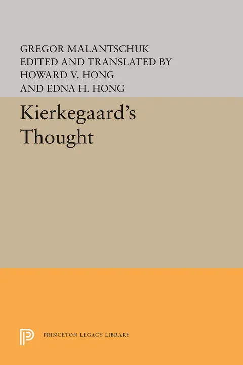 Cover of Kierkegaard's Thought