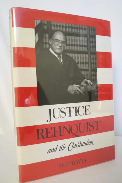 Cover of Justice Rehnquist and the Constitution