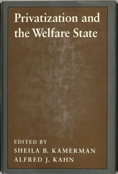 Cover of Privatization & the Welfare State
