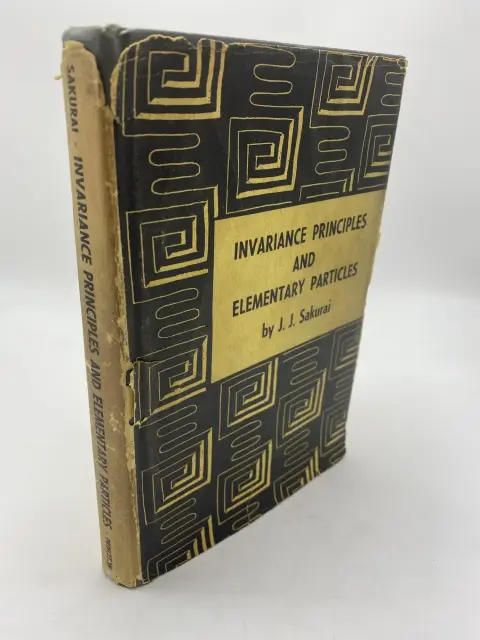 Cover of Invariance Principles and Elementary Particles