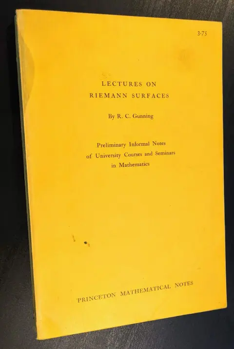 Cover of Lectures on Riemann Surfaces