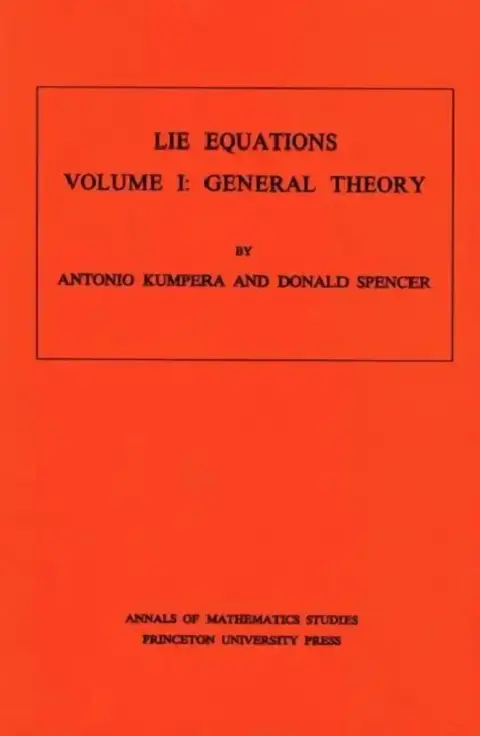 Cover of Lie Equations, Vol. I