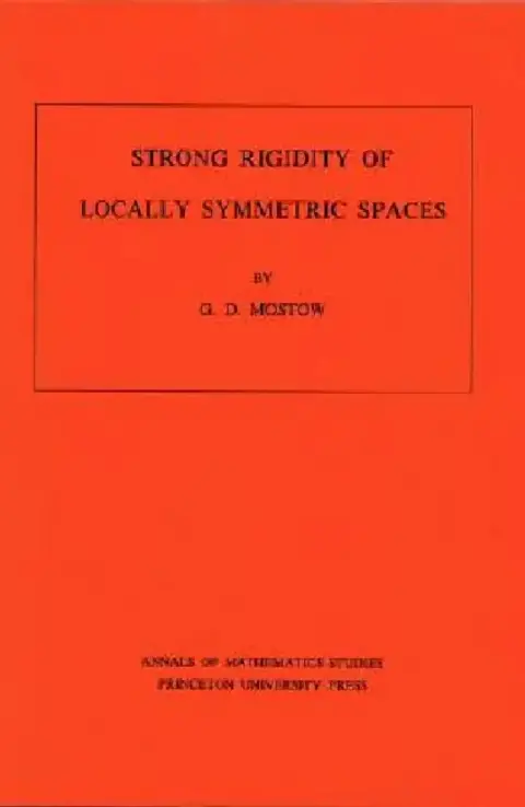 Cover of Strong Rigidity of Locally Symmetric Spaces