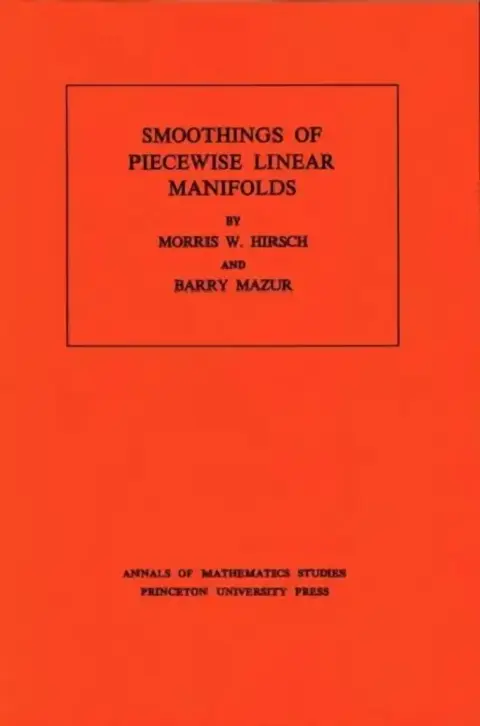 Cover of Smoothings of Piecewise Linear Manifolds