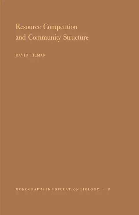 Cover of Resource Competition and Community Structure