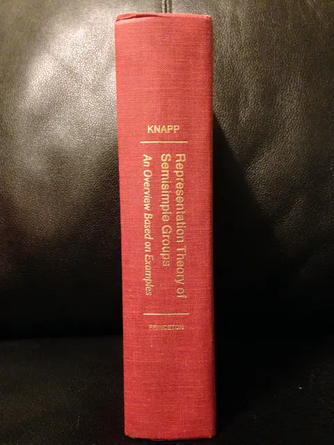 Cover of Representation Theory of Semisimple Groups an Overview Based on Examples
