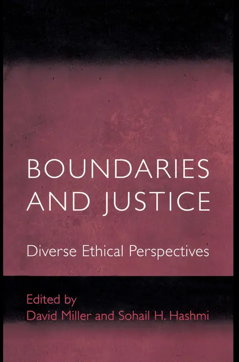 Cover of Boundaries and Justice